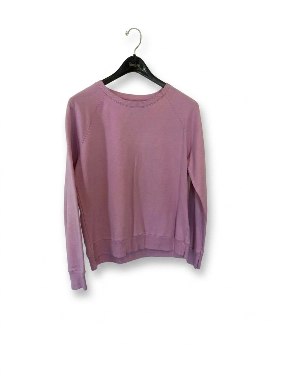 Time and Tru Crewneck Sweatshirt | Pink | Size L | Brushed Fleece